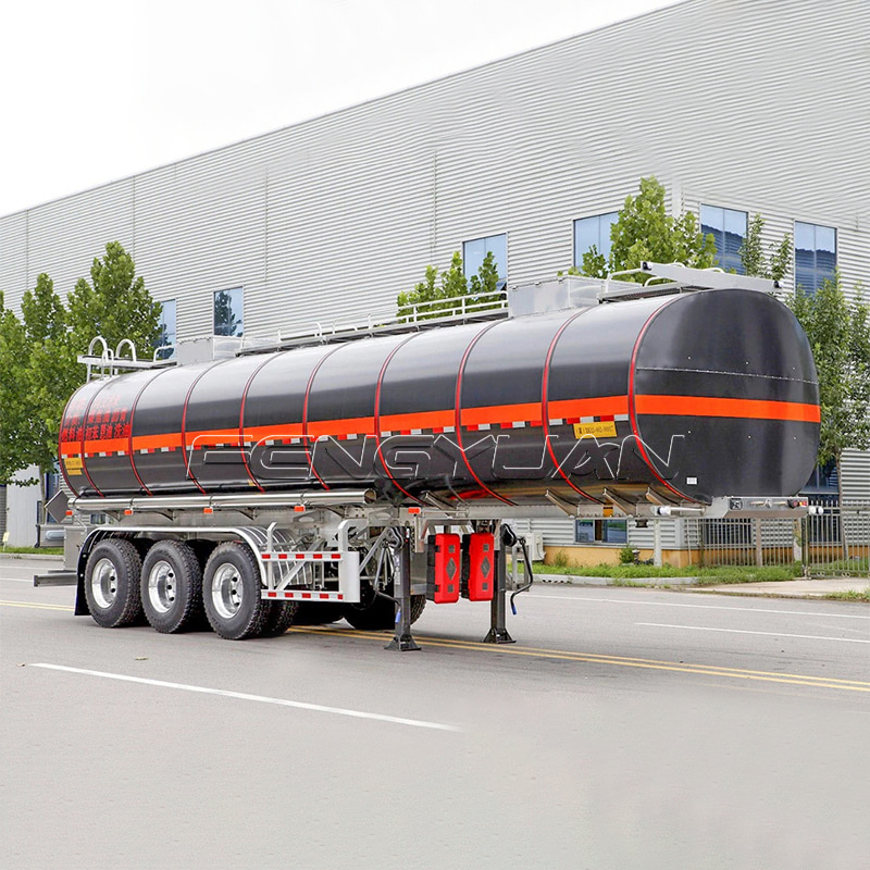  Liquid Chemical Acid Semi Trailer